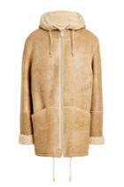 Yeezy Yeezy Suede Jacket With Shearling - Beige