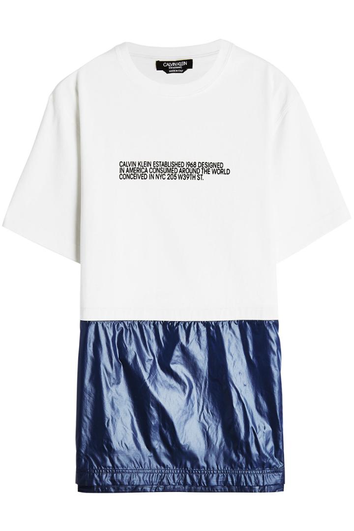 Calvin Klein 205w39nyc Calvin Klein 205w39nyc Cotton T-shirt With Fabric Hem