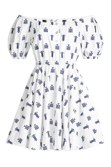Caroline Constas Caroline Constas Printed Cotton Dress