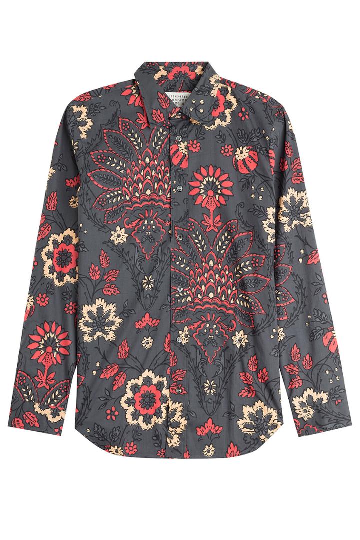 Maison Margiela Maison Margiela Printed Cotton Shirt