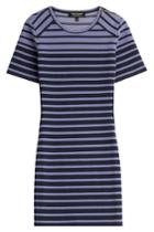 Juicy Couture Juicy Couture Striped Jersey Dress - Purple