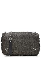 Jérôme Dreyfuss Jérôme Dreyfuss Leather Shoulder Bag With Metallic Coating