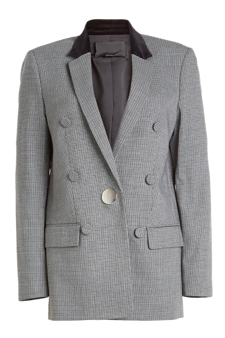 Alexander Wang Alexander Wang Printed Blazer With Virgin Wool