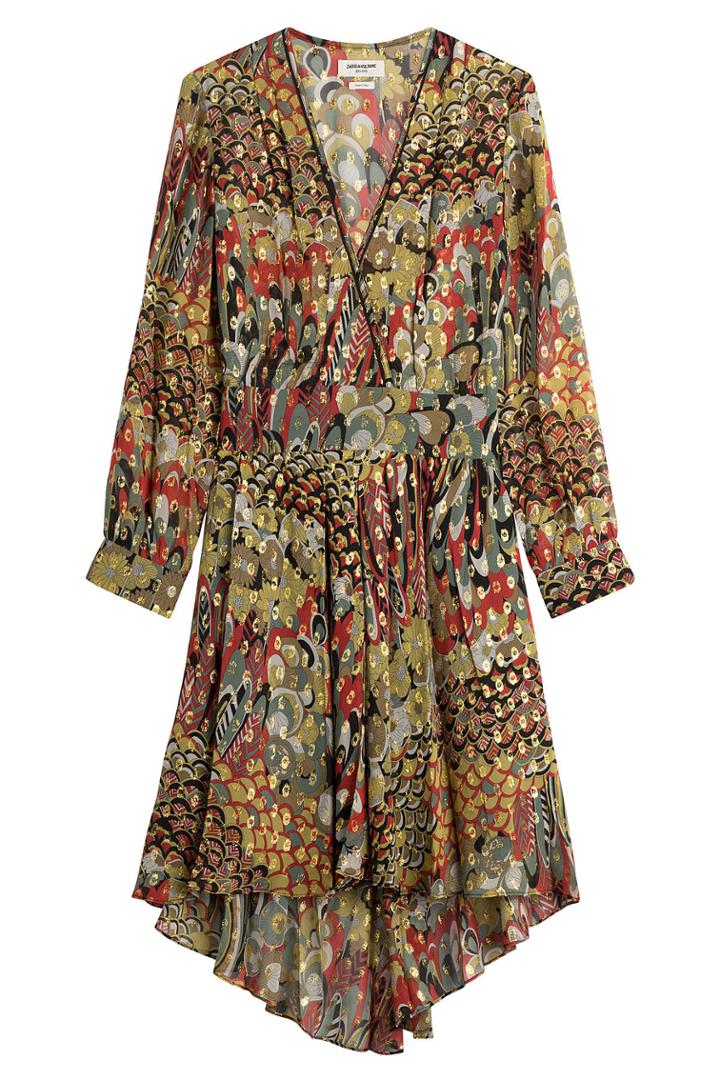 Zadig & Voltaire Zadig & Voltaire Printed Silk Dress - Multicolored