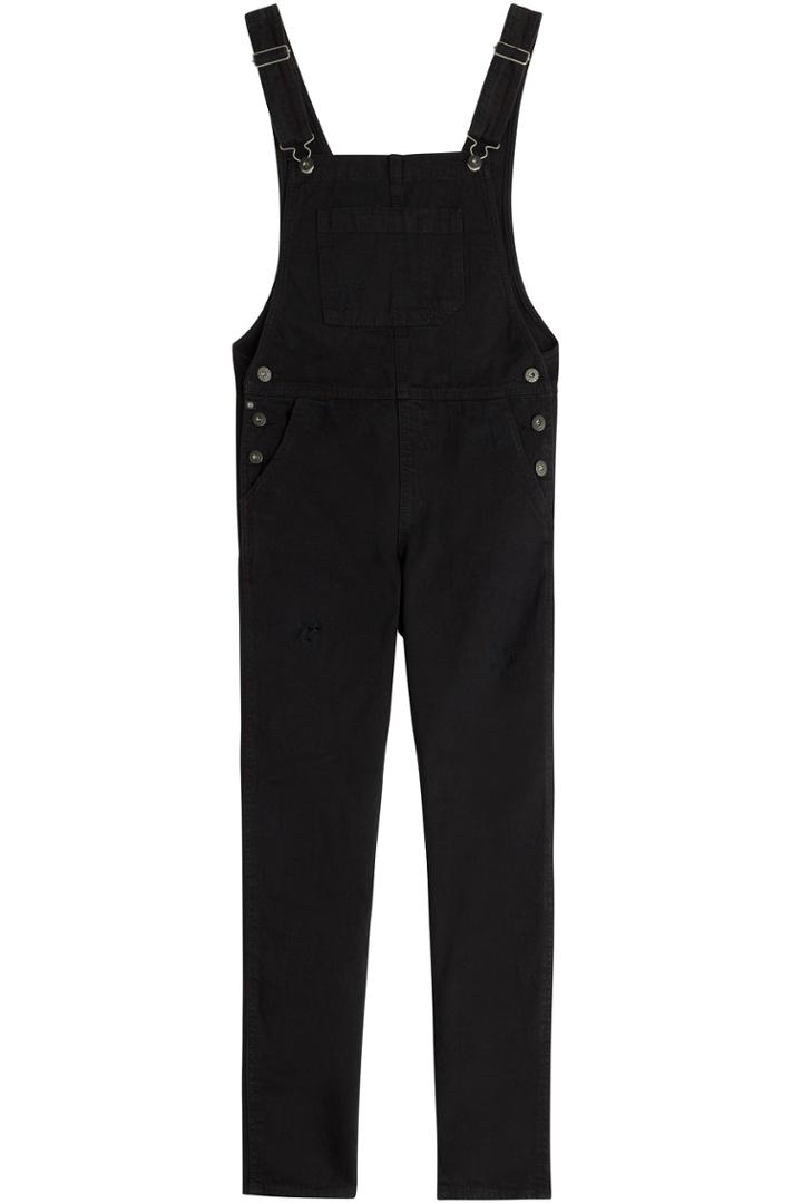 Ag Adriano Goldschmied Ag Adriano Goldschmied Finn Denim Overalls - Black