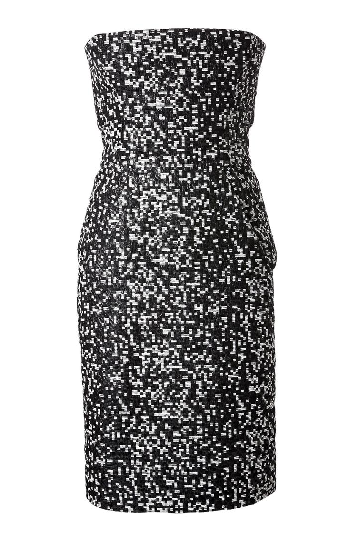 Dsquared2 Dsquared2 Woven Strapless Dress