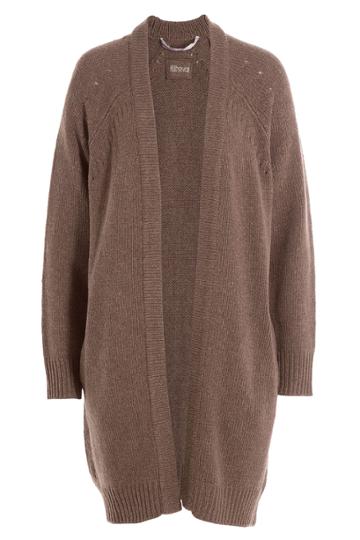 81 Hours By Dear Cashmere 81 Hours By Dear Cashmere Merino Wool Cardigan - Brown