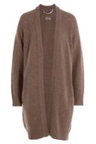 81 Hours By Dear Cashmere 81 Hours By Dear Cashmere Merino Wool Cardigan - Brown