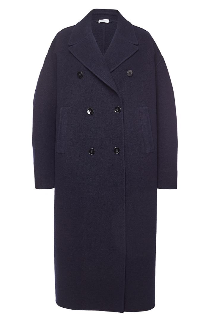Jil Sander Jil Sander Fidenza Fleece Wool Coat With Cashmere