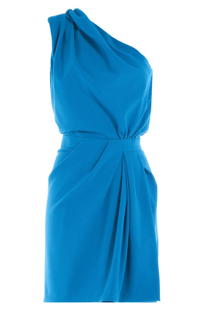 Dsquared2 Dsquared2 Draped Asymmetric Dress - Blue