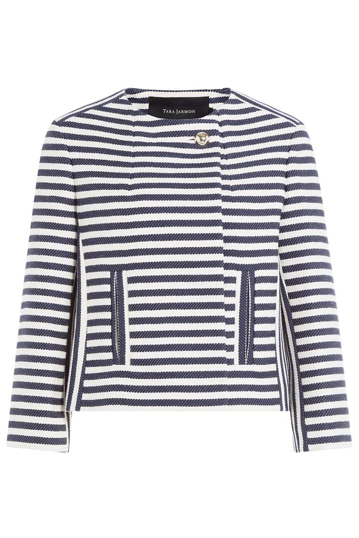 Tara Jarmon Tara Jarmon Striped Jacket - Stripes