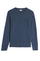 Orlebar Brown Orlebar Brown Robby Long Sleeved Cotton Top - Blue