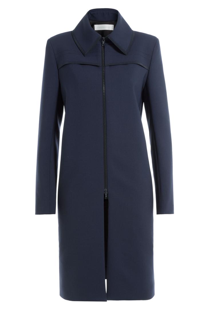 Victoria, Victoria Beckham Victoria, Victoria Beckham Wool-blend Tailored Coat - Blue