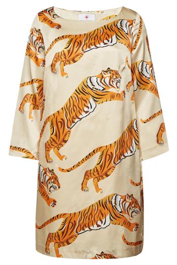 Herzensangelegenheit Herzensangelegenheit Printed Silk Mini Dress