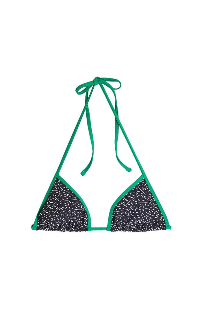 Diane Von Furstenberg Diane Von Furstenberg Reversible Printed Bikini Top