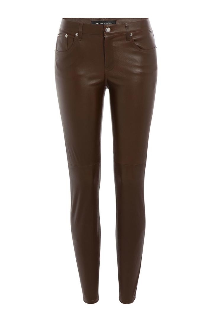 Ralph Lauren Black Label Ralph Lauren Black Label Skinny Leather Pants