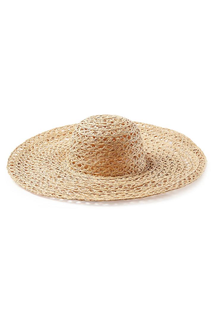 Ale By Alessandra Ale By Alessandra Woven Raffia Hat - Beige