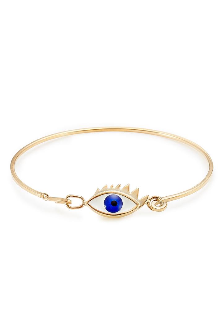 Delfina Delettrez Delfina Delettrez 9kt Gold-plated Silver Grandma Eye Bracelet