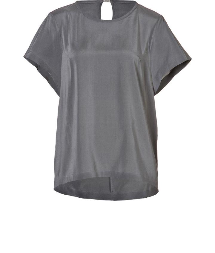 Brunello Cucinelli Silk High-low Top