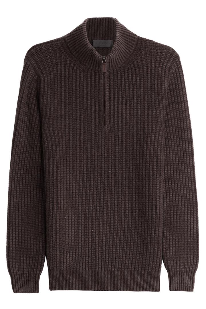 Iris Von Arnim Iris Von Arnim Pullover With Zipper - Blue