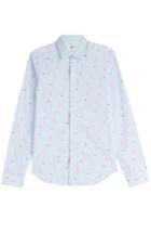 Kenzo Embroidered Cotton Shirt
