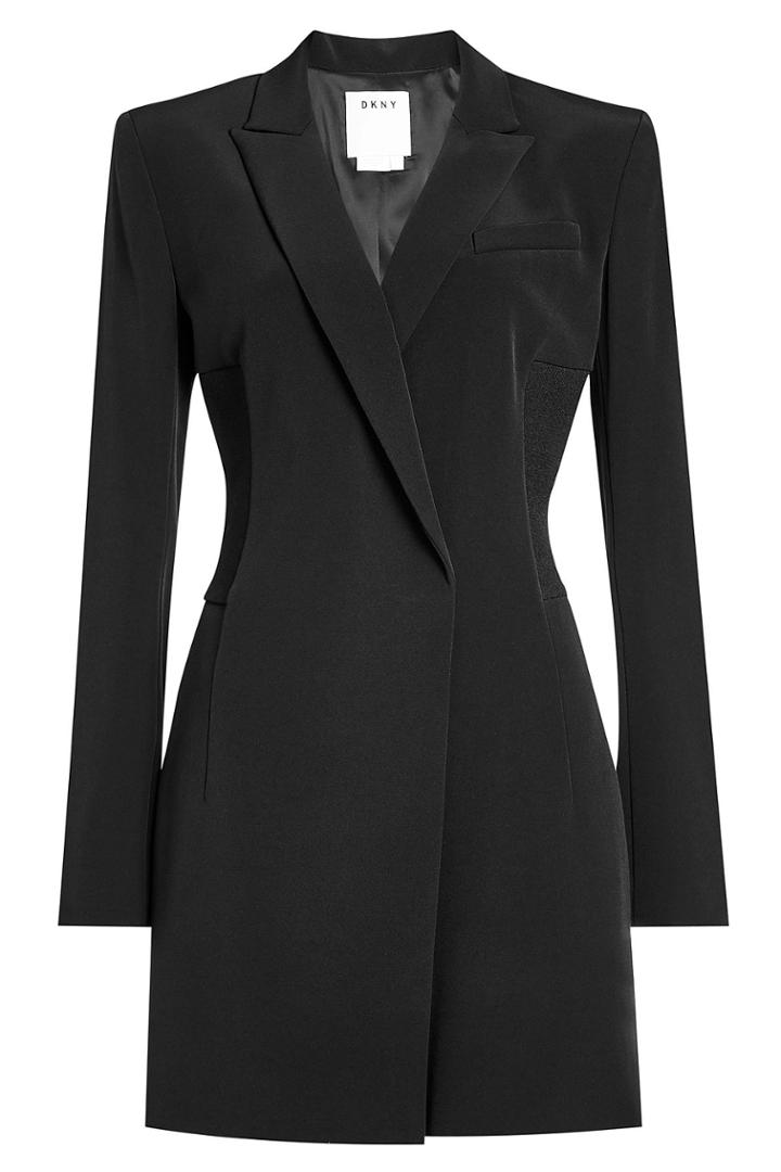 Dkny Dkny Blazer-style Jumpsuit - Black