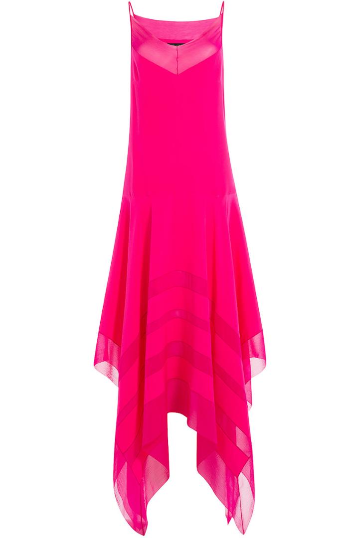 Barbara Bui Barbara Bui Silk Dress With Sheer Inserts - None