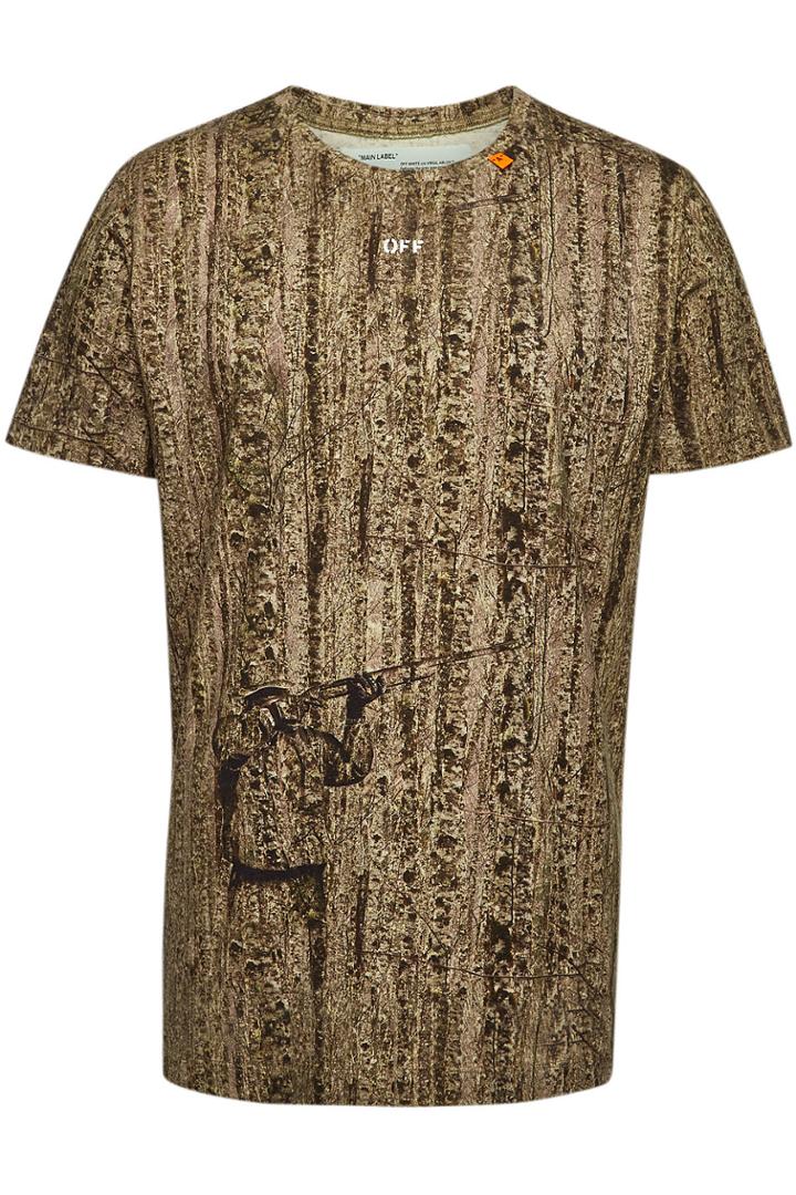 Off-white Off-white Camouflage Short Sleeve T-shirt