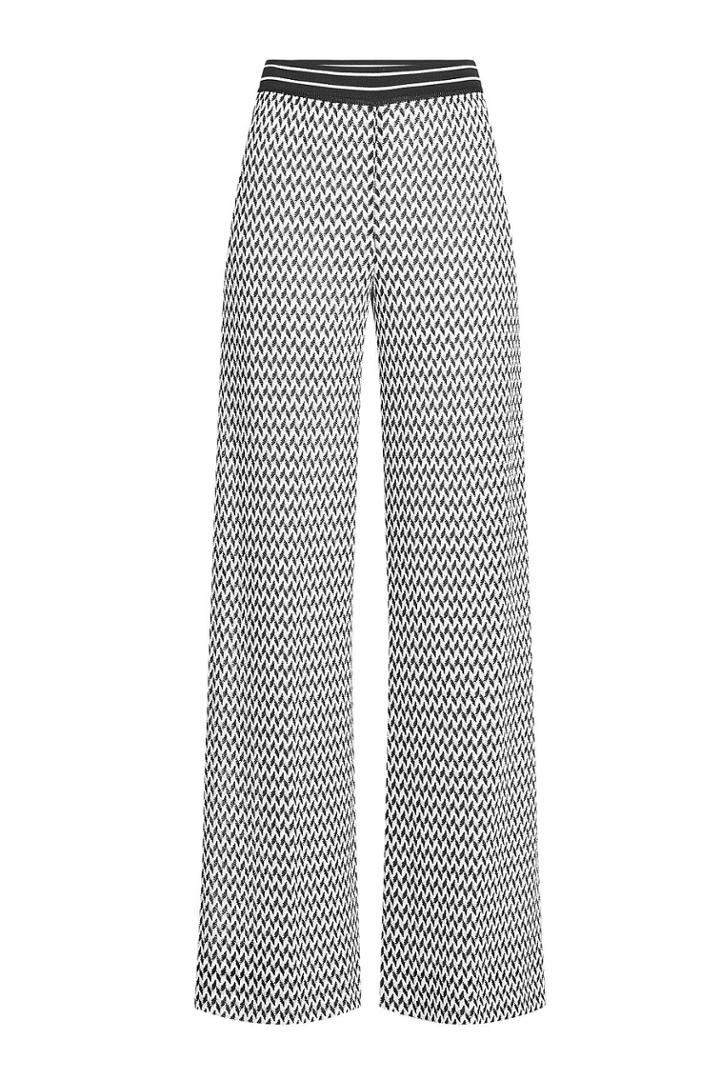 Missoni Missoni Wide Leg Pants With Cotton