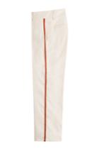 Dsquared2 Dsquared2 Cotton Pants With Embellished Detail - Beige
