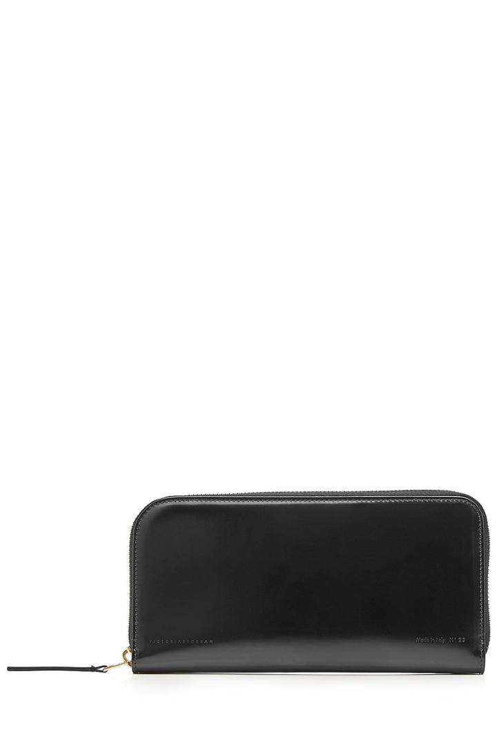 Victoria Beckham Victoria Beckham Leather Zip Around Wallet