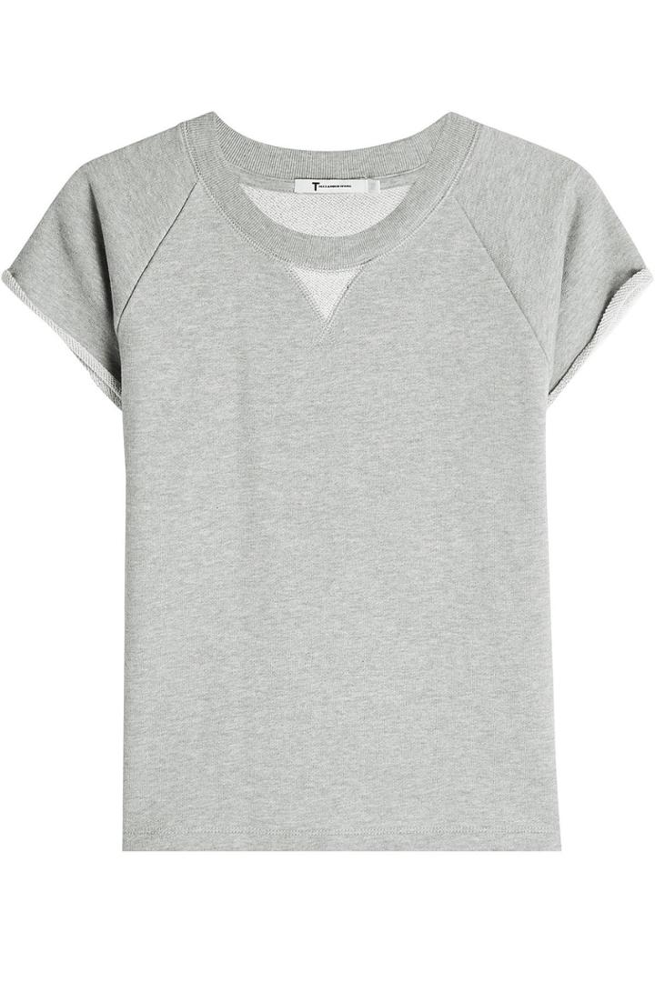 T By Alexander Wang T By Alexander Wang Short Sleeve Sweatshirt