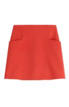 Courreges Crepe Mini Skirt