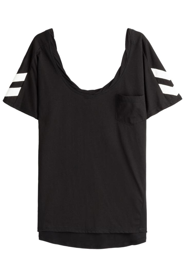 Pam & Gela Pam & Gela Silk T-shirt - Black