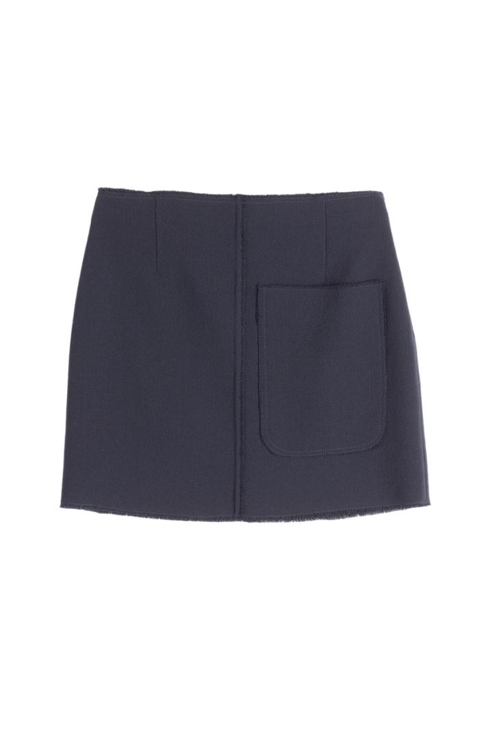 J.w. Anderson J.w. Anderson Wool Skirt - Blue