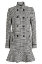 R.e.d Valentino R.e.d Valentino Printed Coat With Wool