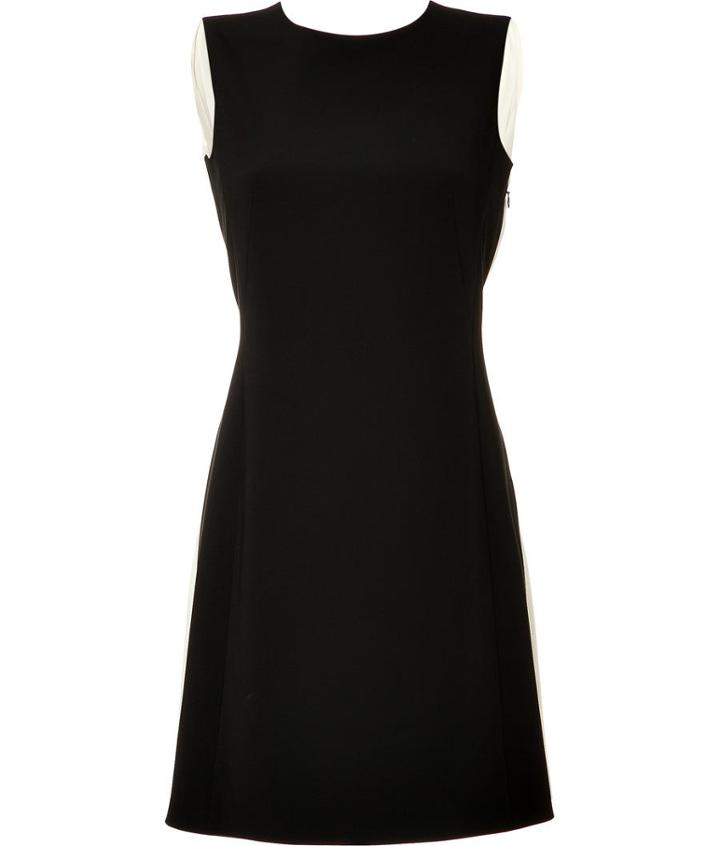 Moschino Draped Back Two-tone Dress