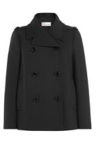 Red Valentino Red Valentino Double-breasted Coat - Black