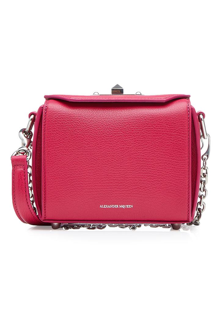 Alexander Mcqueen Alexander Mcqueen Leather Box Bag 16