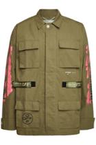 Off-white Off-white Cotton Diagonal Arrows Field Jacket