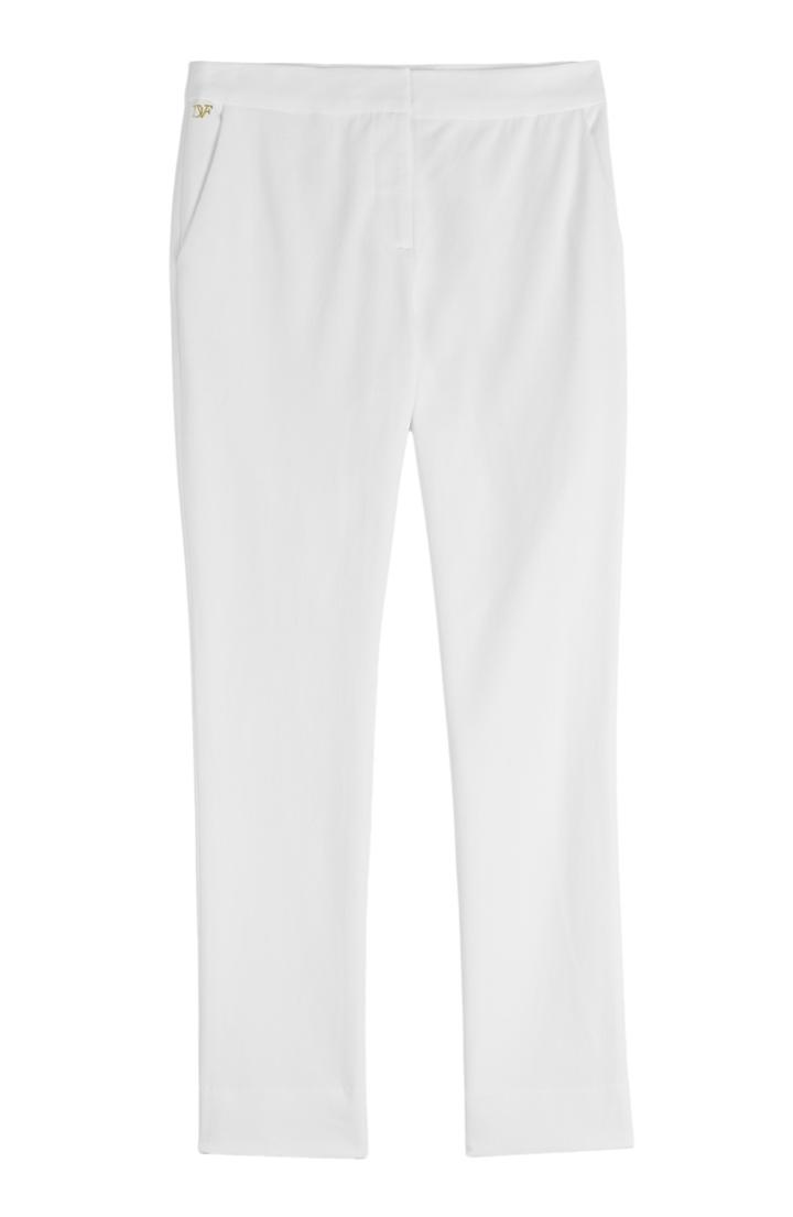 Diane Von Furstenberg Genesis Cotton Blend Pants