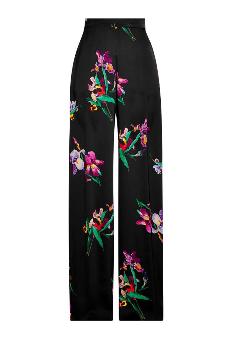 Etro Etro Embroidered Wide Leg Pants