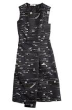 Jil Sander Tornado Cotton-silk Jacquard Dress
