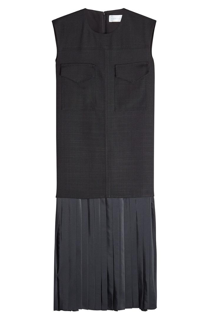 Victoria Victoria Beckham Victoria Victoria Beckham Dress With Pleated Skirt