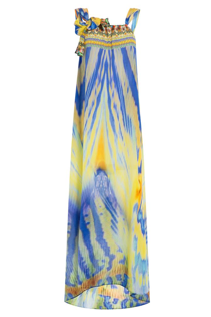 Camilla Camilla Printed Silk Maxi Dress