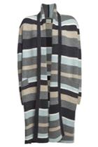 Le Kasha Le Kasha Striped Cashmere Cardigan