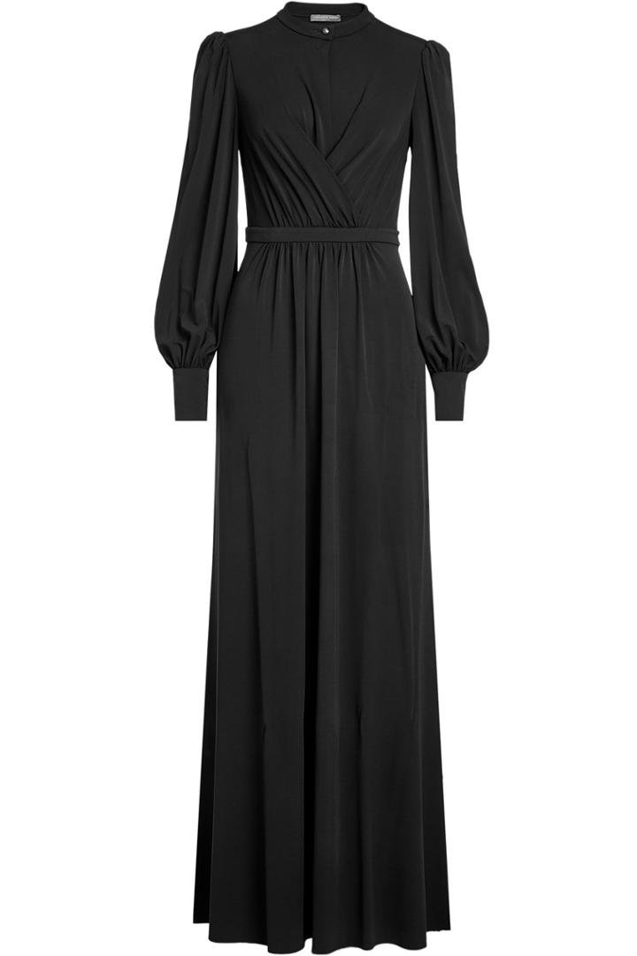 Alexander Mcqueen Alexander Mcqueen Draped Floor Length Dress