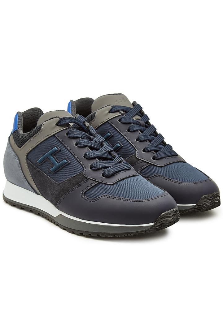 Hogan Hogan H321 Sneakers With Leather And Mesh