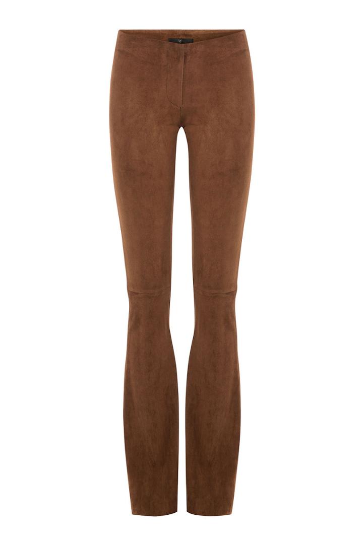 Sly010 Sly010 Suede Flared Pants - Brown