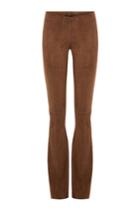 Sly010 Sly010 Suede Flared Pants - Brown